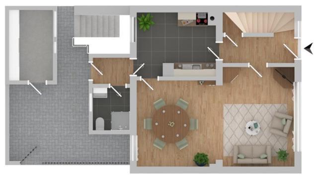 Ganzes Haus - Stadtmitte - 4 Personen - Familien Bocholt Bagian luar foto
